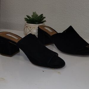 Halogen Black Women's Mules